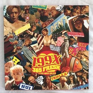 Triple H 365FRESH Kpop Hyuna BTS Album